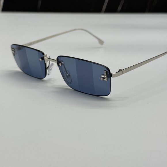 NEW FENDI FE4172US 16X SILVER/BLUE SUNGLASSES WOMEN FENDI - Picture 6 of 11
